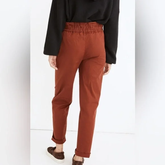 Madewell Paperbag Tapered Pants - Picture 10 of 10